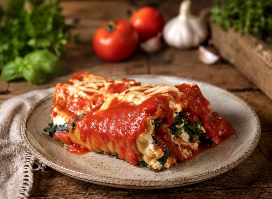 Plant-based lasagna