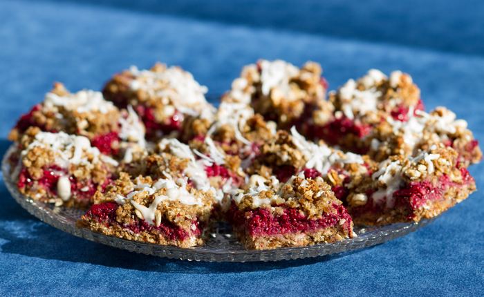 Raspberry jam bars